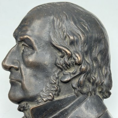 William Ewart Gladstone, Bronze Portrait Plaque